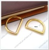 40mm alloy d ring in real gold