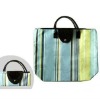 420 D polyester foldable shopping bag for lady