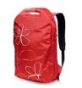 420D/PVC nylon laptop backpack for women