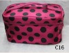 420D plaid cosmetic bag