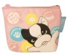 420D polyester bulk cosmetic bag animal print