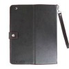 4400mAh 3.7V Hotsale PU Leather Case Solar Battery Charger for iPad 3 New