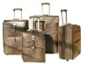 4pcs PU leather Trolley case