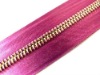 5# gold Euro-type silk zipper