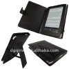 5" standing  napa leather  Case Cover for Ereader  (black)
