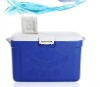 50L blue picnic non-electronic plastic cooler box chest