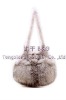 538-2 Genuine Mink Fur Handbags OEM Wholesale/Retail