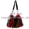 543 Genuine Fox Fur Handbags OEM Wholesale/Retail