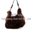 544 Genuine Fox Fur Handbag OEM Wholesale/Retail