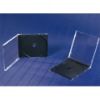 54g single CD case with black tray