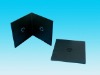 5MM SQUARE DVD CASE, DOUBLE, BLACK(YD-029-A)