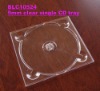 5mm clear single CD tray