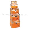 5units/set Acrylic Cosmetic Case