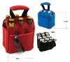 6 bottle holder,bottle and can cooler,six pack neoprene bag,neoprene cooler bag,many bottle load hand bag