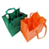 6 bottles reusable non woven wine bags