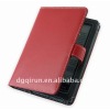 6" cowhide Leather Case Cover for Ereader  (RED)