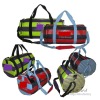 600D POLY colorful traval bag