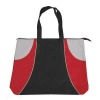 600D Polyester Promotional Tote Bag With Zip Compartment