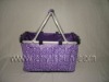 600D Purple Picnic Basket for Storage