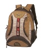 600D brown sport backpack