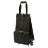 600D foldable shopping trolley & handbag