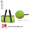 600D green foldable luggage bag