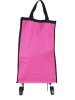 600D oxford foldable shopping trolley bag