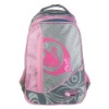 600D pink kids backpacks school bag