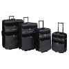 600D polyester EVA luggage trolley bag