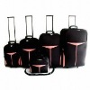 600D polyester EVA luggage trolley bag