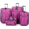 600D polyester EVA luggage trolley bag
