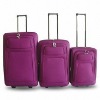 600D polyester EVA luggage trolley bag