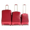 600D polyester EVA luggage trolley bag