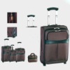 600D polyester EVA luggage trolley bag