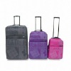 600D polyester EVA luggage trolley bag