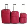 600D polyester EVA luggage trolley bag