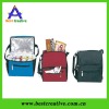 600D polyester collapsible supermarket cooler bag