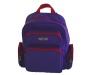 600D polyester printing fashional school bags with embroidery