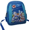 600D polyester printing fashional school bags with embroidery