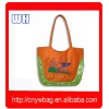 600D polyester promotional shopping bag for beach