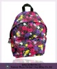 600D polyester punk school bag