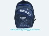 600D polyester school backpack