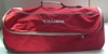 600D red travel luggage