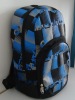 600D soprts backpack with nice allover print