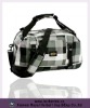600d woven good quality travel bag with trolley