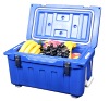 62L Blue Rotomolded Ice Box