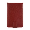 7.5" PU Leather Vertical Flip Case for e-reader red