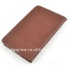 7" Brown standing Leather cover for  tab brown folio