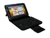 7" Wireless Bluetooth Keyboard for Samsung Galaxy Tab P6200 with Leather Case