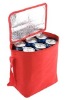 70D polyester beverage cans cooler bags with clear eco-friendly lining